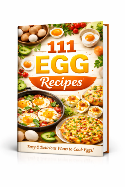 111 egg recipes cookbook for easy healthy breakfast lunch and dinner meals