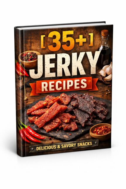 35+ jerky recipes cookbook for homemade beef jerky and healthy snacks