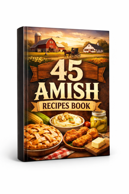 45 Amish recipes book with traditional homemade comfort food recipes