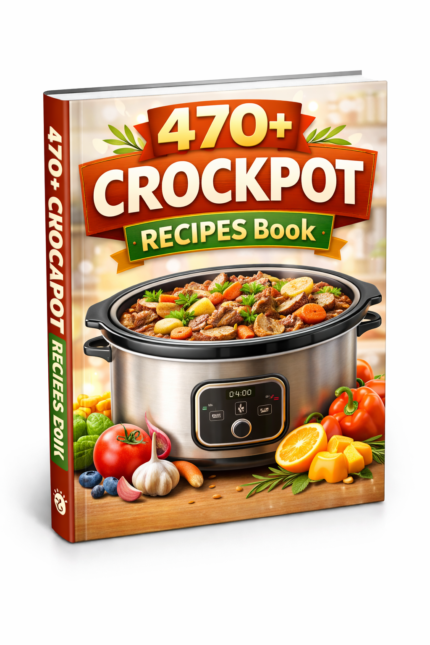 470+ crockpot recipes book for easy slow cooker meals and family dinner ideas
