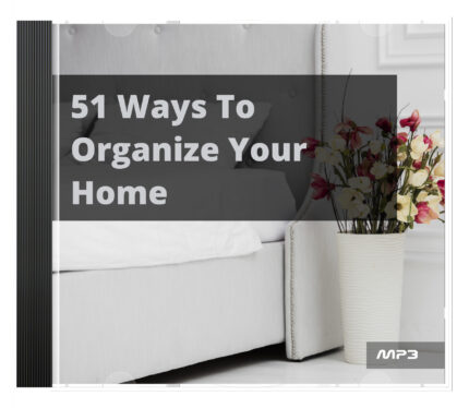 51 ways to organize your home audio book and ebook for stress-free home organization