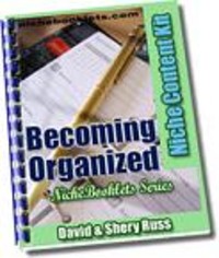 becoming organized guide for home and life organization and productivity improvement