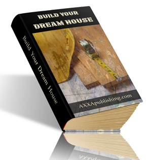 Build Your Dream House guide showing home planning, design blueprint, and modern construction concept