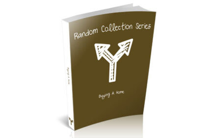 Buying a Home Guide showing real estate property selection, house purchase planning, and smart home investment process concept