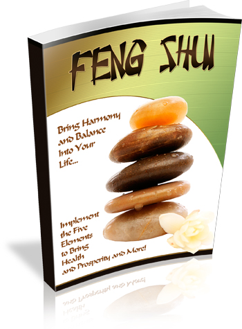 Feng Shui Guide showing balanced home interior, positive energy flow, and harmonious living space design concept