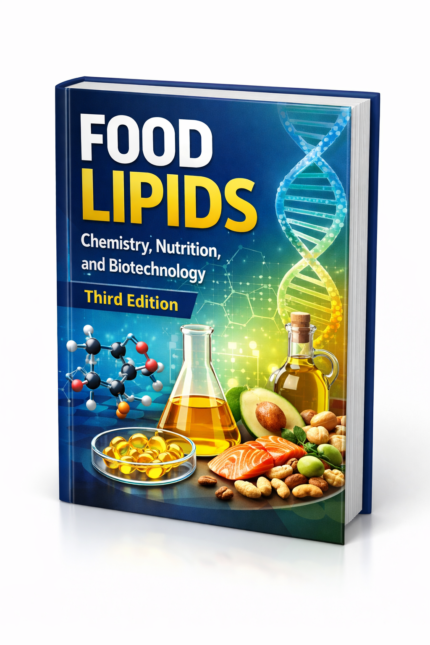 Food Lipids Chemistry Nutrition and Biotechnology 3rd Edition book showing advanced food science, lipid chemistry, nutrition research, and biotechnology applications for students and researchers