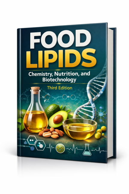 Food Lipids Chemistry Nutrition and Biotechnology 3rd Edition book showing advanced food science, lipid chemistry, and nutrition research concepts for students and professionals