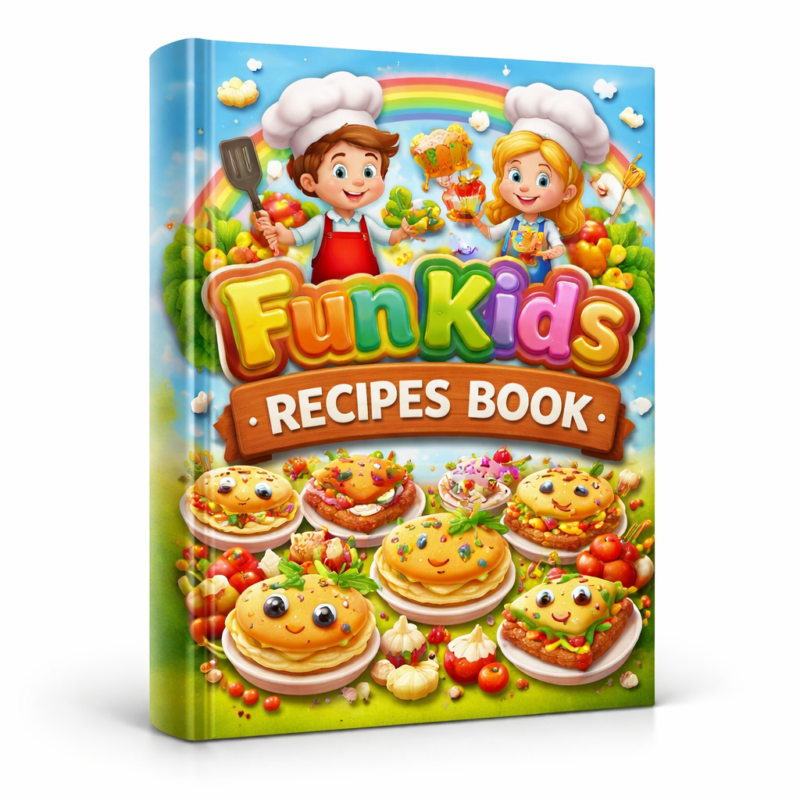 fun kids recipes book with easy healthy cooking ideas for children