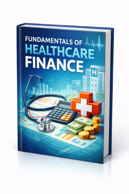Fundamentals of healthcare finance guide showing hospital budgeting, financial planning, and healthcare management concepts for administrators and professionals