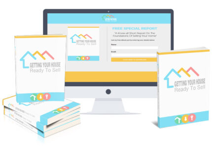 Get Your House Ready to Sell Guide showing home staging, property preparation, and real estate selling strategy concept