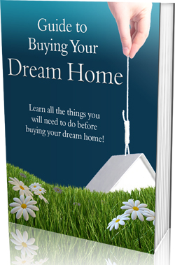 Guide to Buying Your Dream Home showing house selection, property planning, and real estate purchase process concept