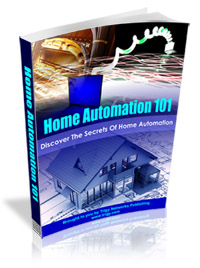 Home Automation Guide showing smart home devices, mobile control systems, smart lighting, and modern automated house concept