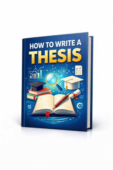 How to write a thesis guide showing step-by-step academic writing process, research structure, and student thesis development strategies