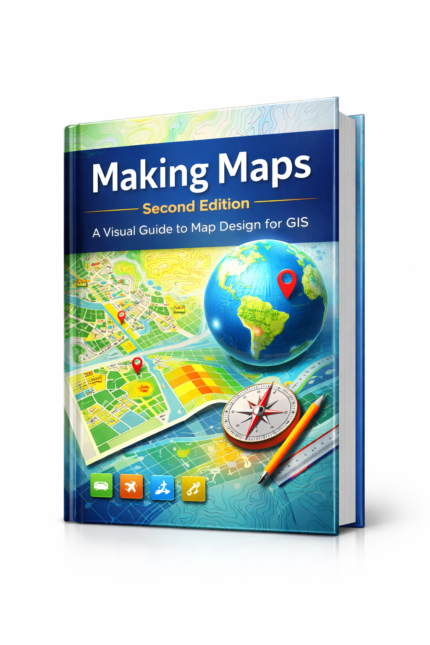 making maps second edition GIS map design book cover visual guide to cartography and geographic information systems