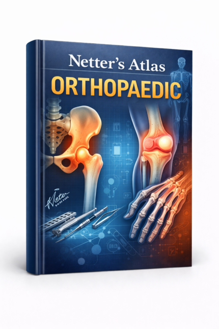 Netter orthopaedic atlas with detailed musculoskeletal anatomy illustrations for medical students