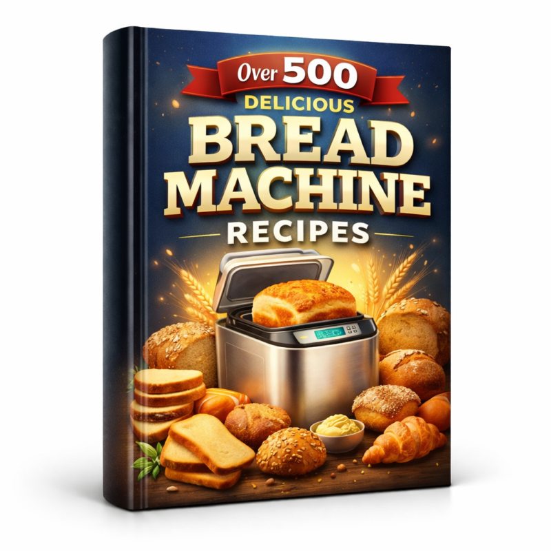 500+ bread machine recipes for easy homemade baking and fresh bread