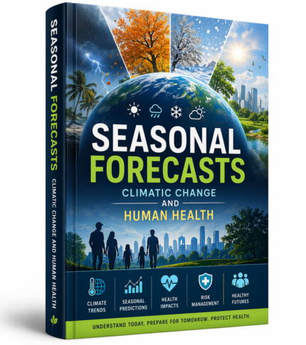 Climate change and human health book covering seasonal forecasts and environmental health impacts