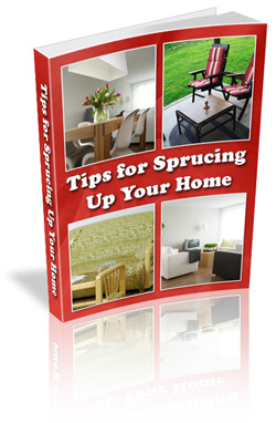Home sprucing tips for refreshing and upgrading your home interior with simple decorating ideas