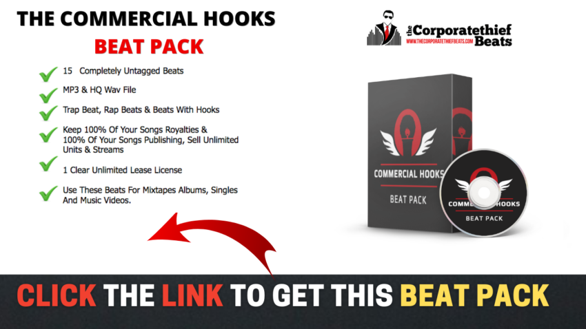 The Commercial Hooks Beat Pack – 50% Commission