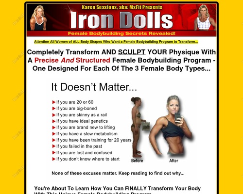 Iron Dolls – Female Bodybuilding Secrets